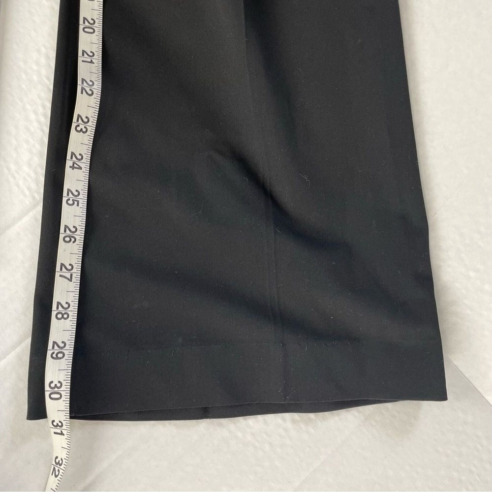 Trina Turk Black Wide Leg Trousers Size 4 Career‎ Office Pockets - Picture 10 of 11